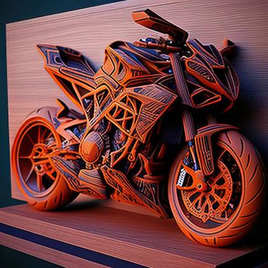 3D модель KTM Super Duke R (STL)